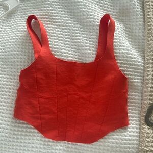 FP core corset workout top